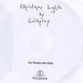 Coldplay Christmas Lights UK Promo CD-R acetate DPYCRCH551662