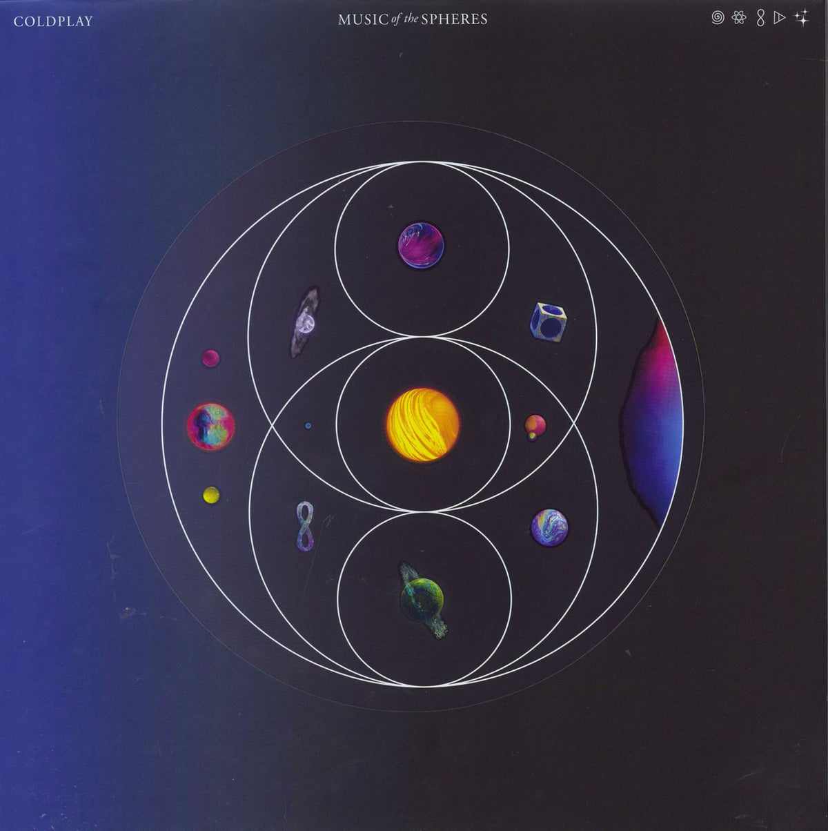 Coldplay Music Of The Spheres - Recycled Coloured Vinyl + Booklet