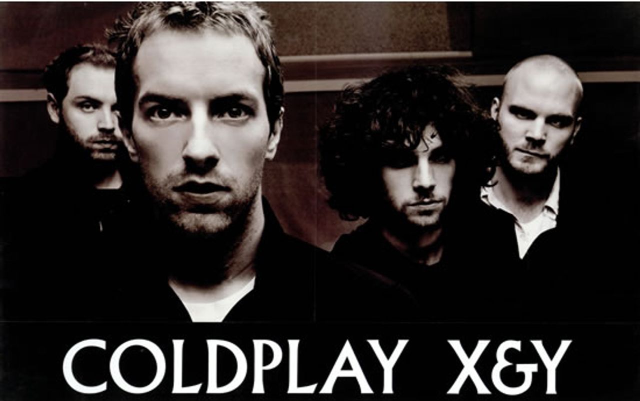 Coldplay X&Y US Promo display DISPLAY