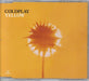 Coldplay Yellow - Jewel Case UK CD single (CD5 / 5") CDRS6538