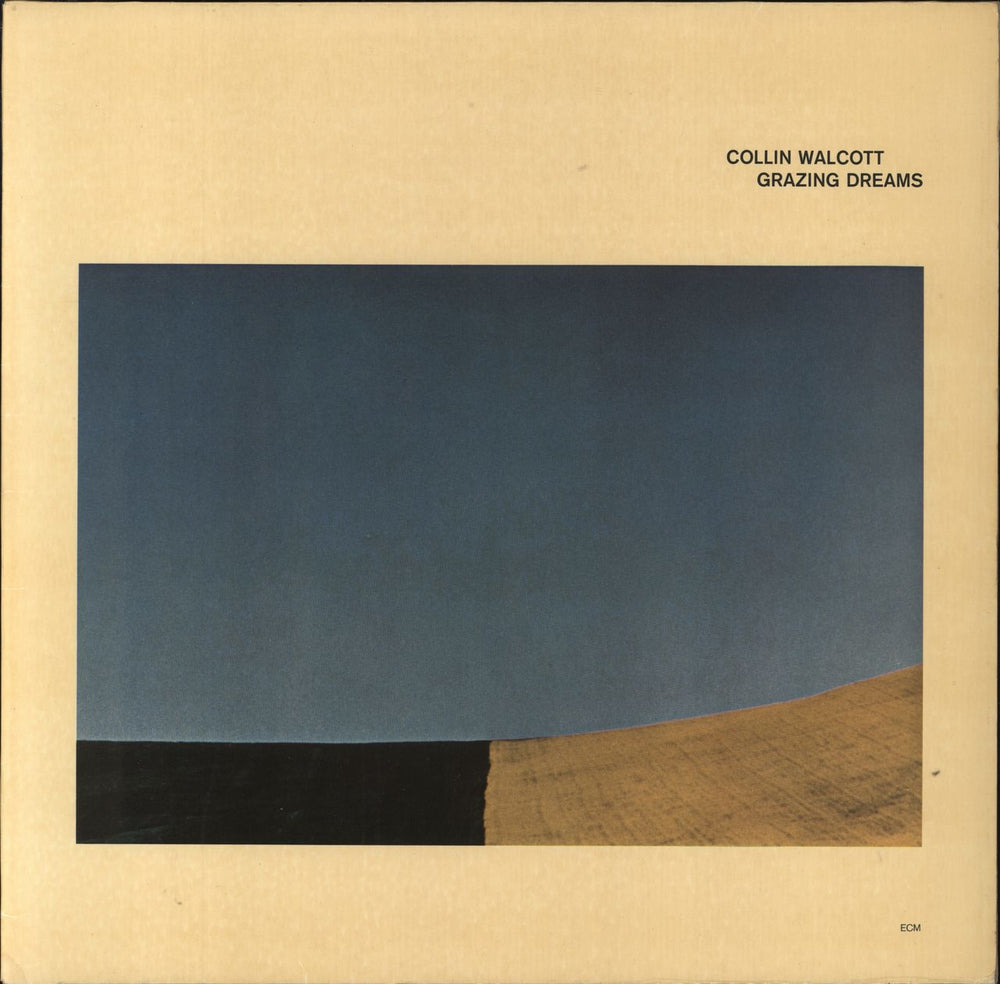 Collin Walcott Grazing Dreams German vinyl LP album (LP record) ECM1096