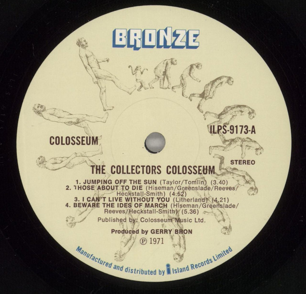 Colosseum The Collectors Colosseum UK vinyl LP album (LP record) SEULPTH439115