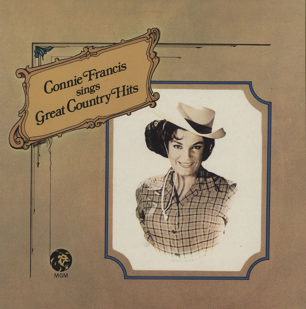 Connie Francis Sings Great Country Hits UK vinyl LP album (LP record) ACB00143