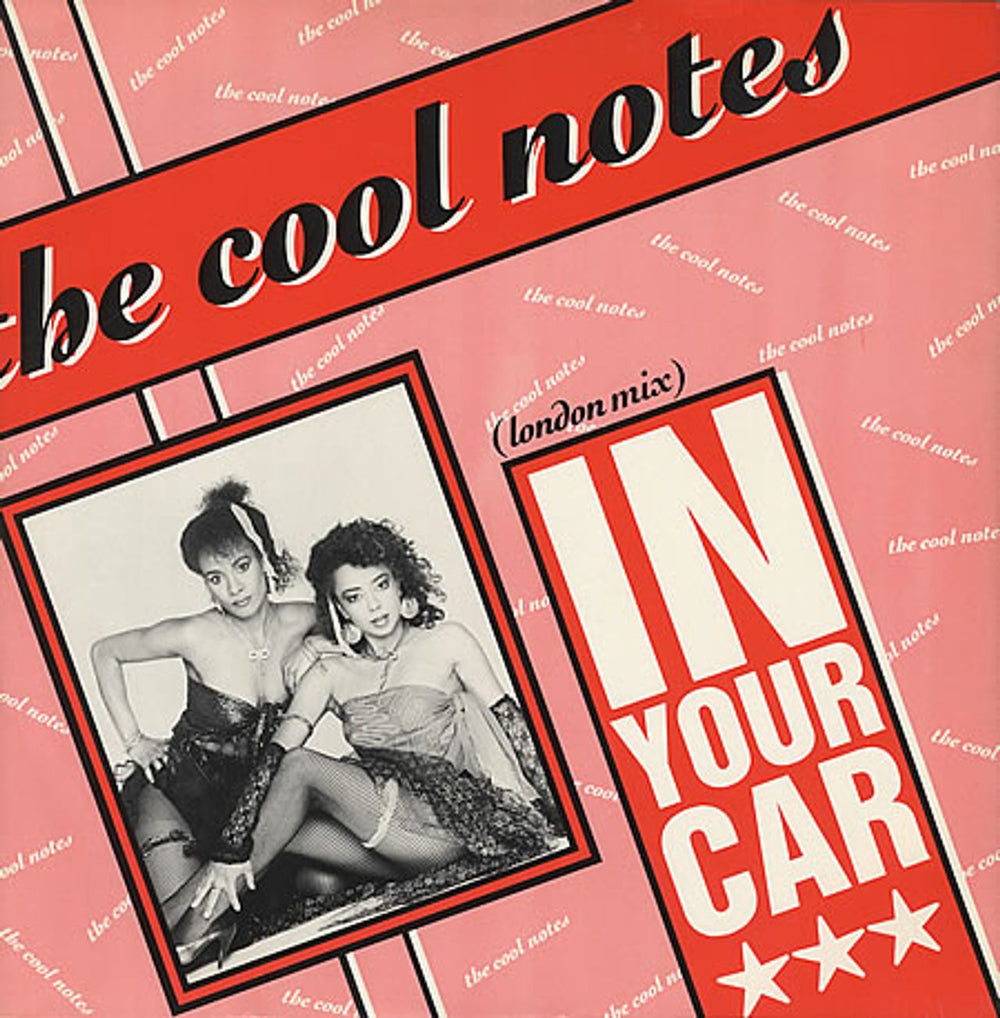 Cool Notes In Your Car UK 12" vinyl single (12 inch record / Maxi-single) ADTR4