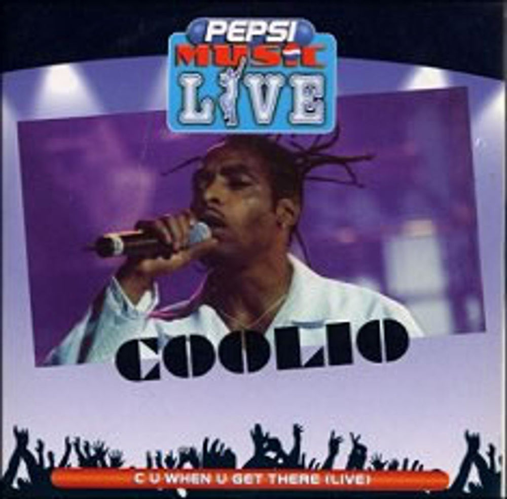 Coolio C U When You Get There - Live UK Promo CD single (CD5 / 5") CDLIC115