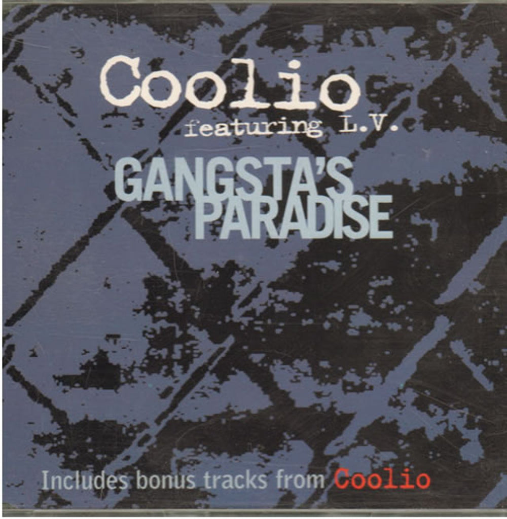 Coolio Gangsta's Paradise UK CD single (CD5 / 5") MCSTD2104