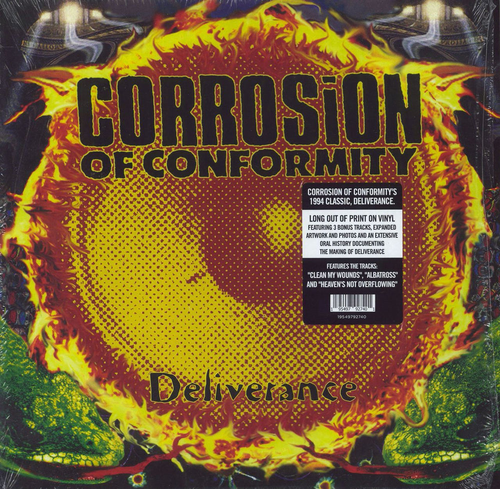 Corrosion Of Conformity Deliverance - 180gram UK 2-LP vinyl record set (Double LP Album) 19549792740