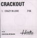 Crackout Crazy In Love UK Promo CD-R acetate CD-R