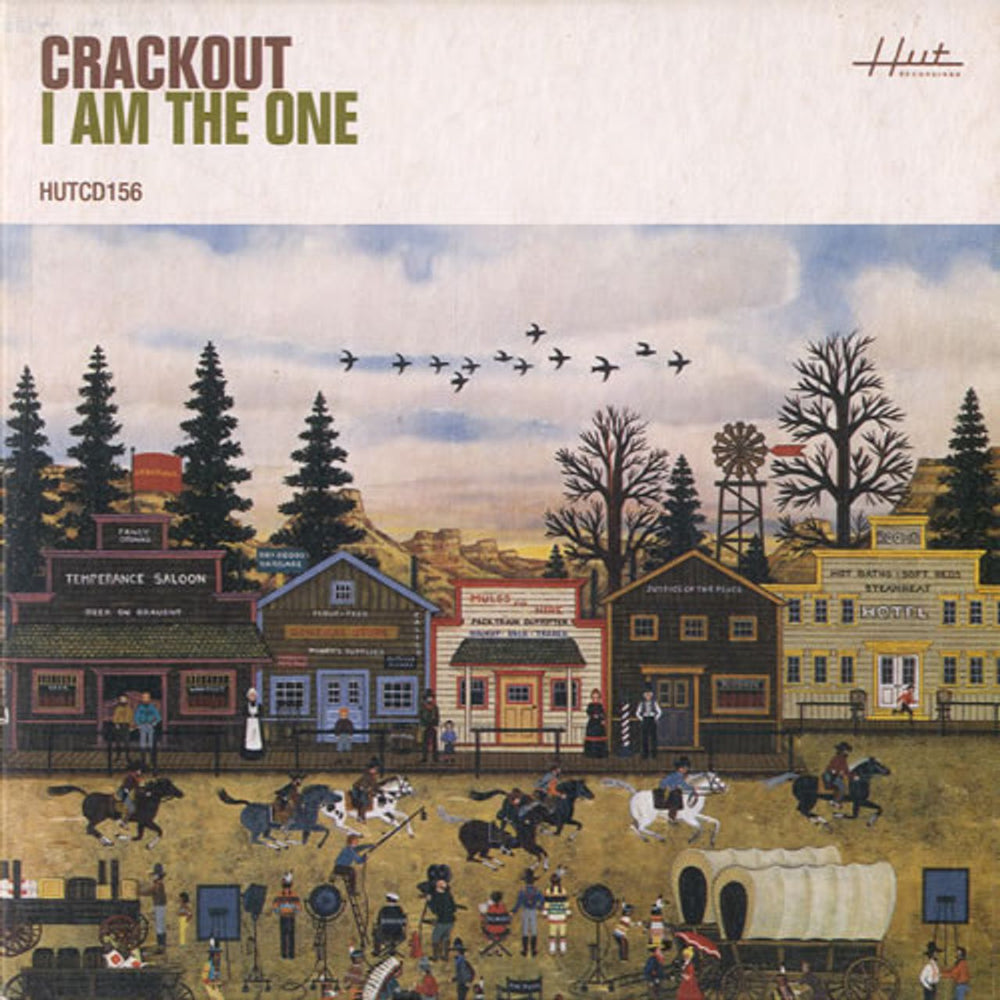 Crackout I Am The One UK CD single (CD5 / 5") HUTCD156