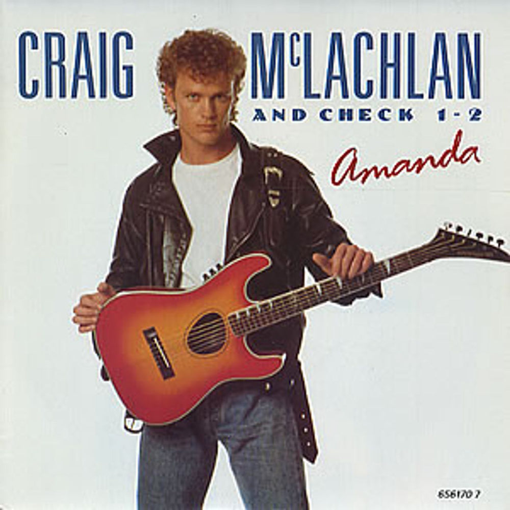 Craig McLachlan Amanda UK 7" vinyl single (7 inch record / 45) 6561707