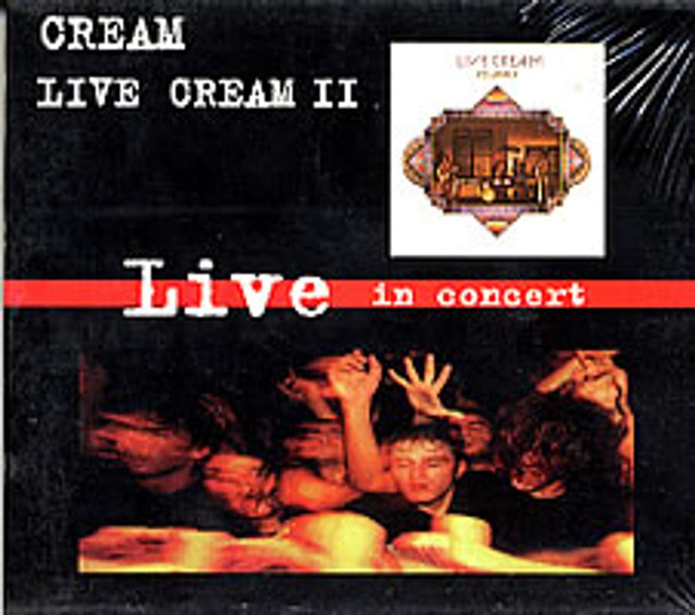 Cream Live Cream II Mexican CD album (CDLP) 314531817-2