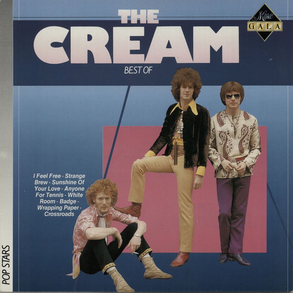 Cream The Best Of Cream Dutch vinyl LP album (LP record) ADEH429