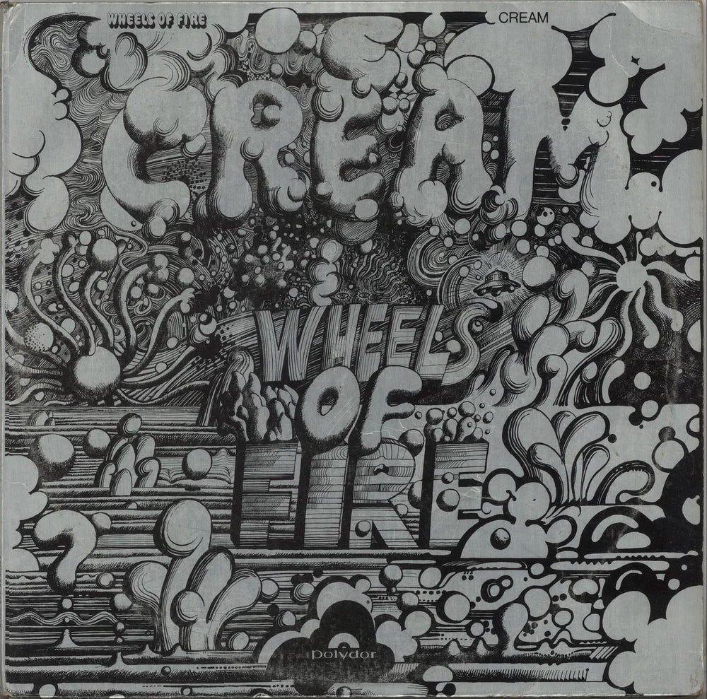 Cream Wheels Of Fire - 1st - VG/EX UK 2-LP vinyl record set (Double LP Album) 582031/2