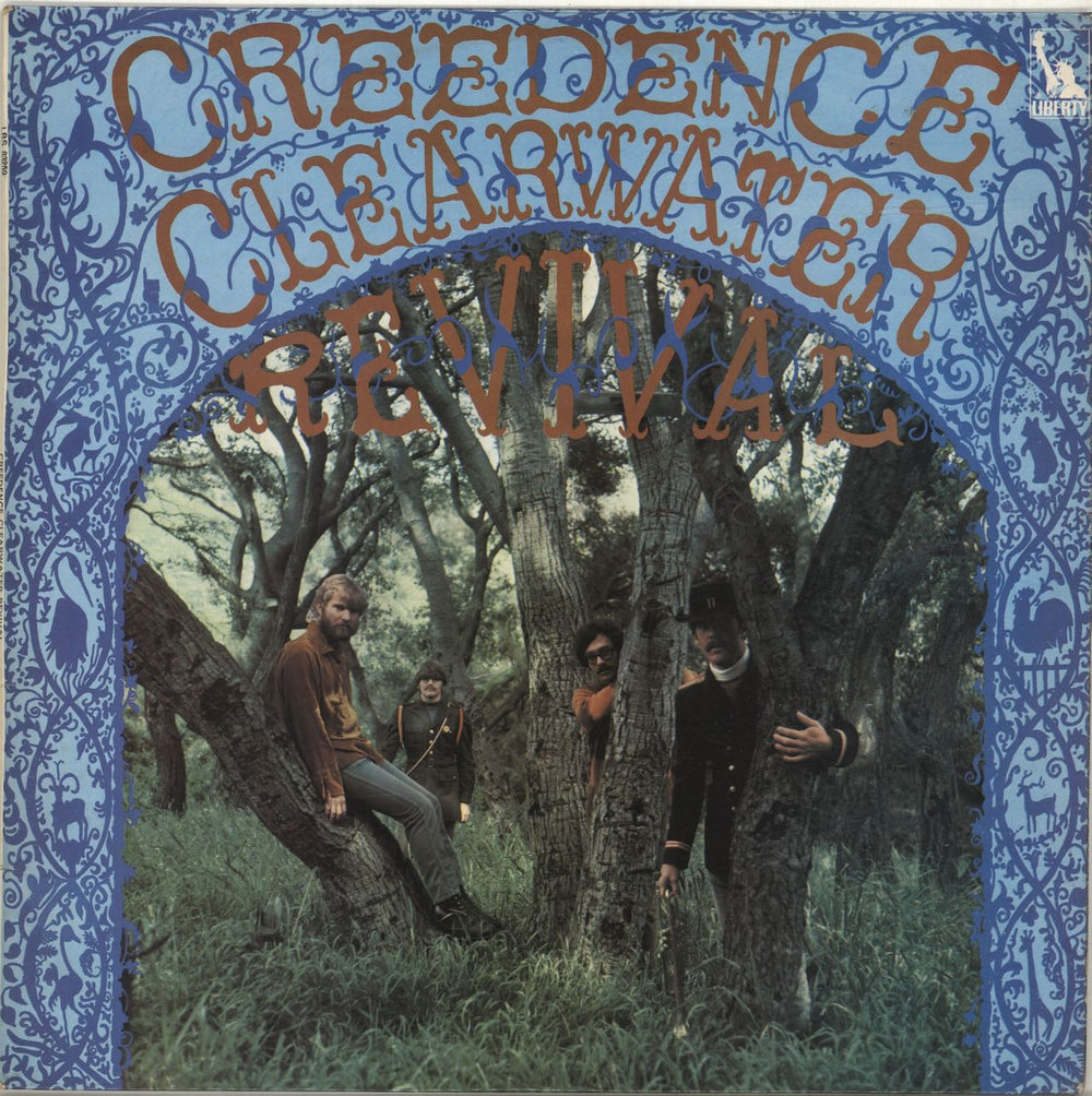 Creedence Clearwater Revival Creedence Clearwater Revival - 2nd - Fully Laminated UK vinyl LP album (LP record) LBS83259