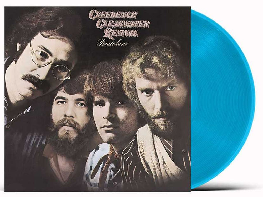 Creedence Clearwater Revival Pendulum - Blue Vinyl - Sealed UK vinyl LP album (LP record) 888072195721