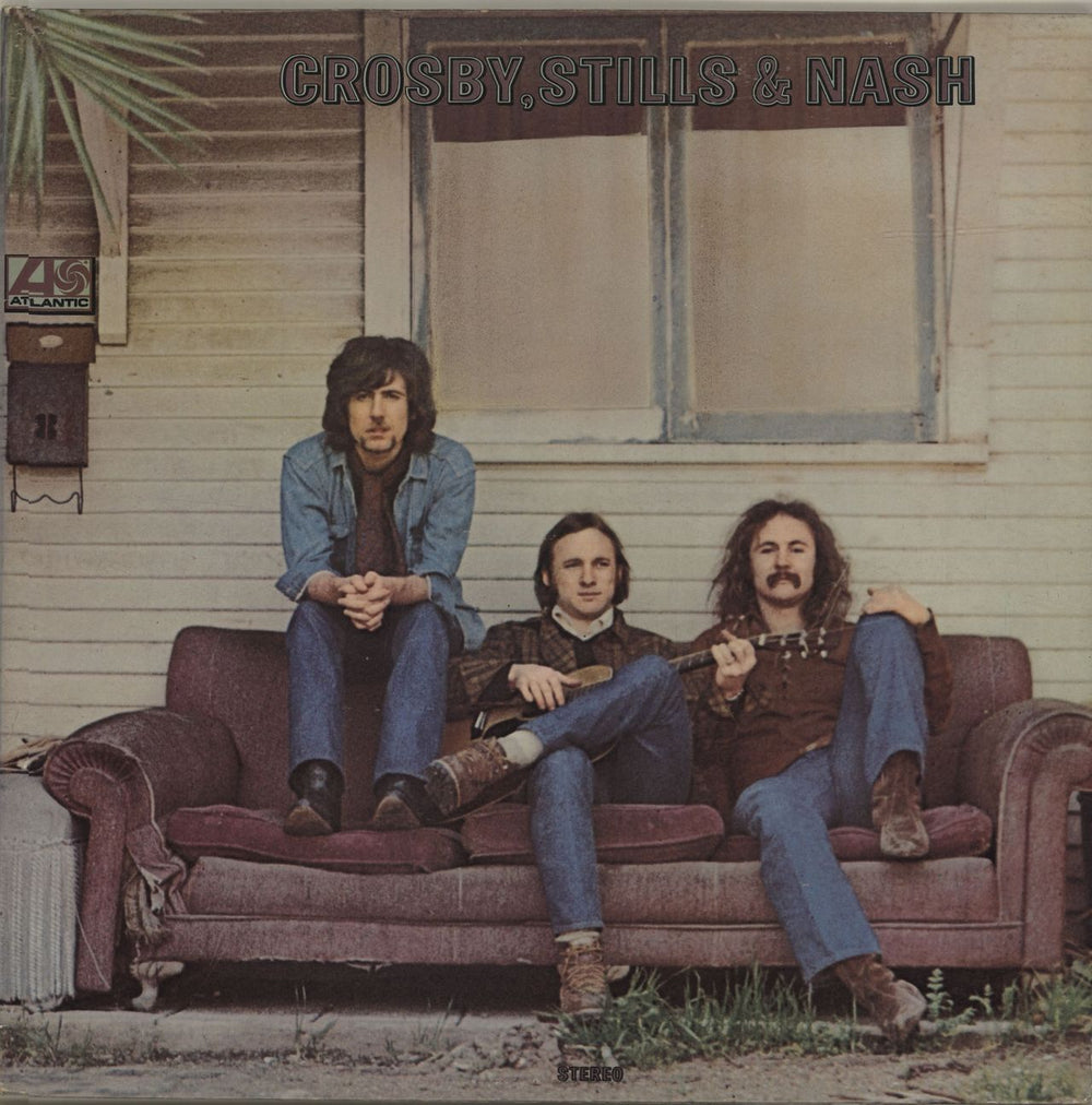 Crosby, Stills & Nash Crosby, Stills & Nash - 2nd + Lyric insert - EX UK vinyl LP album (LP record) K40033