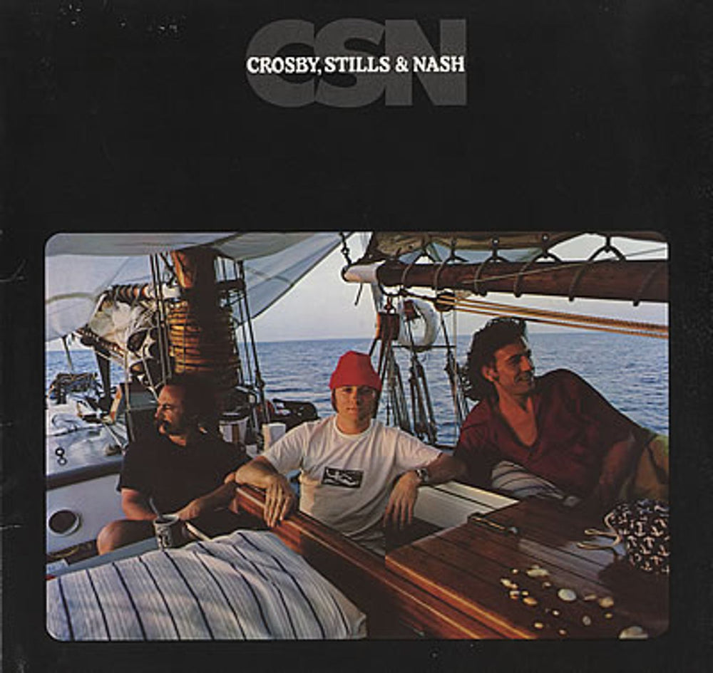 Crosby, Stills & Nash CSN German vinyl LP album (LP record) ATL50369