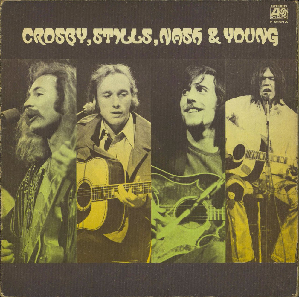 Crosby, Stills, Nash & Young All Together - EX Japanese Promo vinyl LP album (LP record) P-8161A