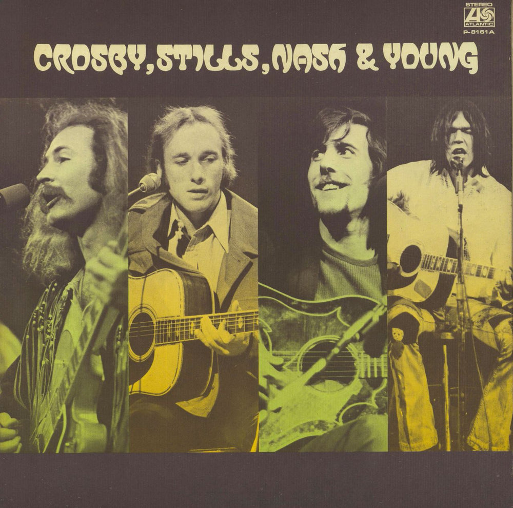 Crosby, Stills, Nash & Young All Together Japanese Promo vinyl LP album (LP record) P-8161A