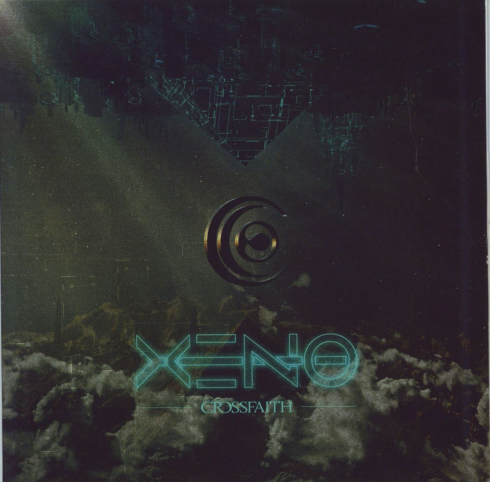 Crossfaith Xeno - Green with Black Splatter Vinyl UK vinyl LP album (LP record) UNFD065