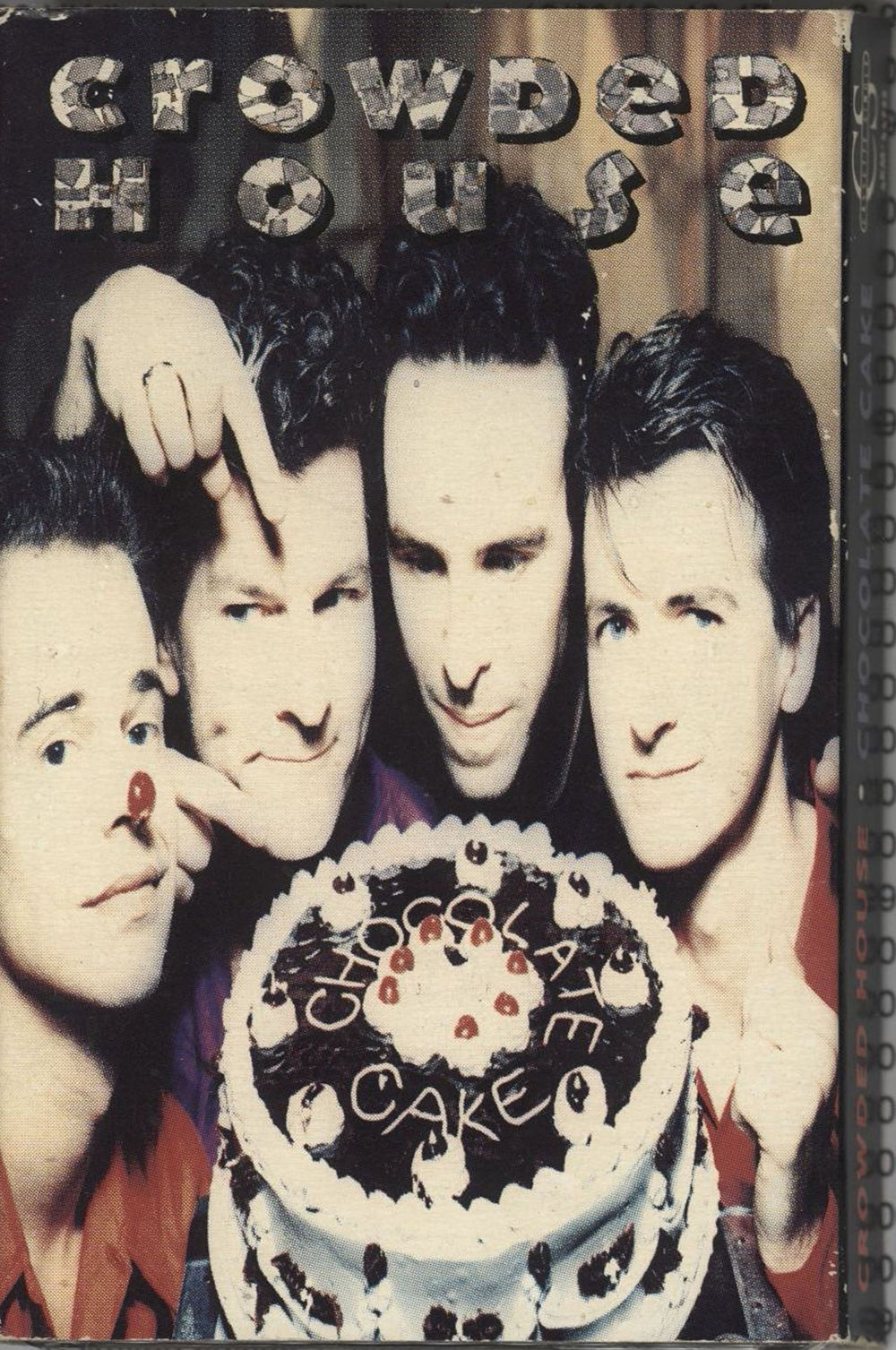 Crowded House Chocolate Cake US cassette single 4KM-44725