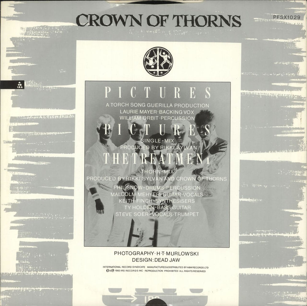 Crown Of Thorns (Rock) Pictures UK 12" vinyl single (12 inch record / Maxi-single)