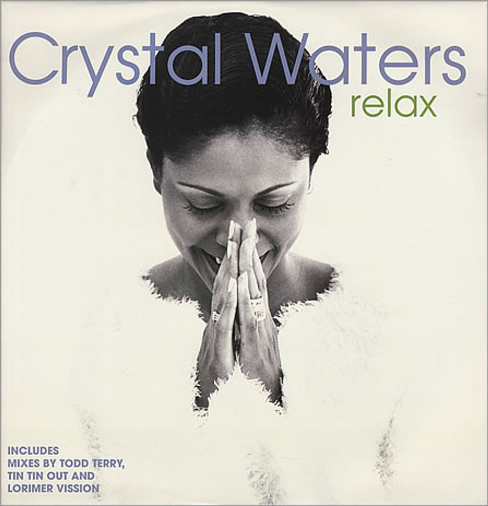 Crystal Waters Relax UK 12" vinyl single (12 inch record / Maxi-single) FESX4