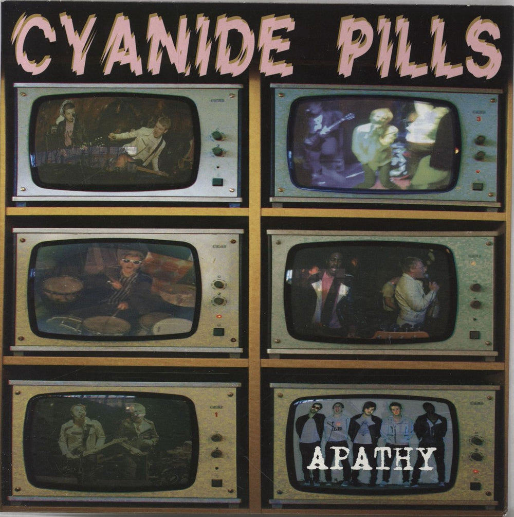 Cyanide Pills Apathy - Grey Vinyl UK 7" vinyl single (7 inch record / 45) DAMGOOD421