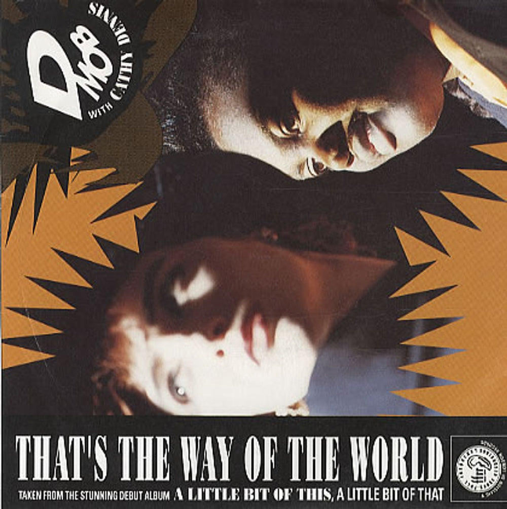 D Mob That's The Way Of The World UK 7" vinyl single (7 inch record / 45) F132