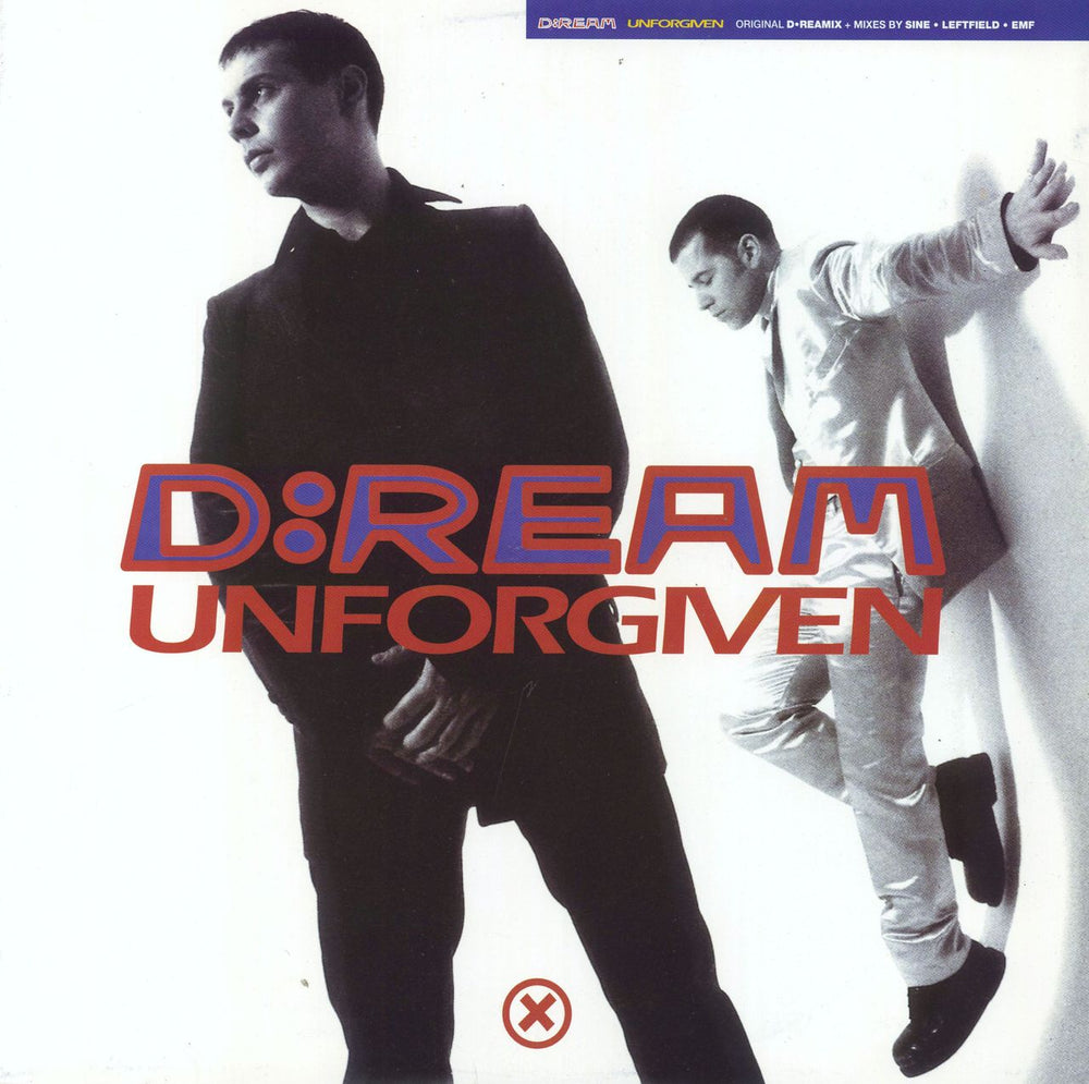 D:Ream Unforgiven - Promo Stickered UK Promo 12" vinyl single (12 inch record / Maxi-single) MAG1016T