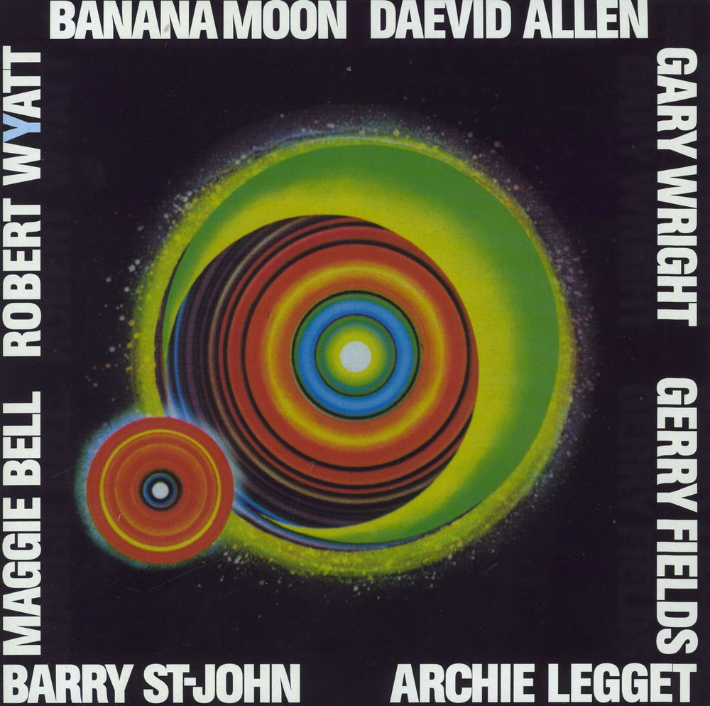 Daevid Allen Banana Moon Italian vinyl LP album (LP record) GET557