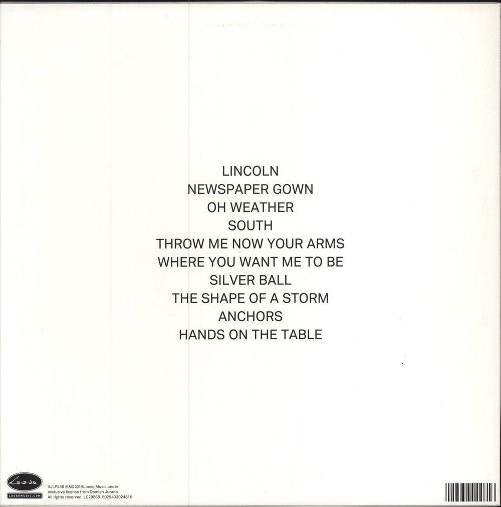 Damien Jurado In The Shape Of A Storm UK vinyl LP album (LP record)