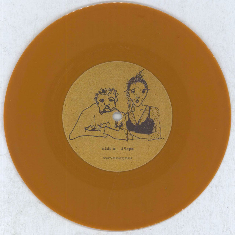 Damien Rice Volcano - Toffee Vinyl UK 7" vinyl single (7 inch record / 45) DA007VO319892