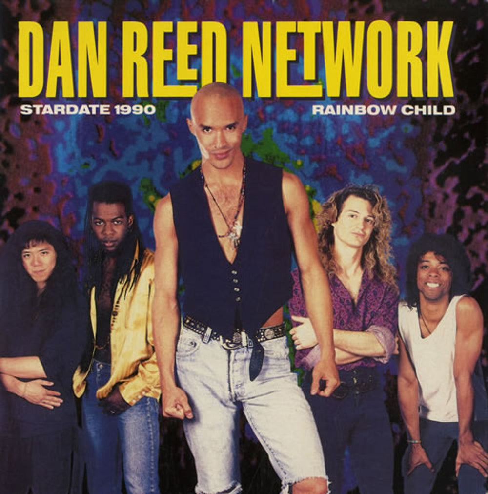 Dan Reed Network Stardate 1990 UK 7" vinyl single (7 inch record / 45) DRN4