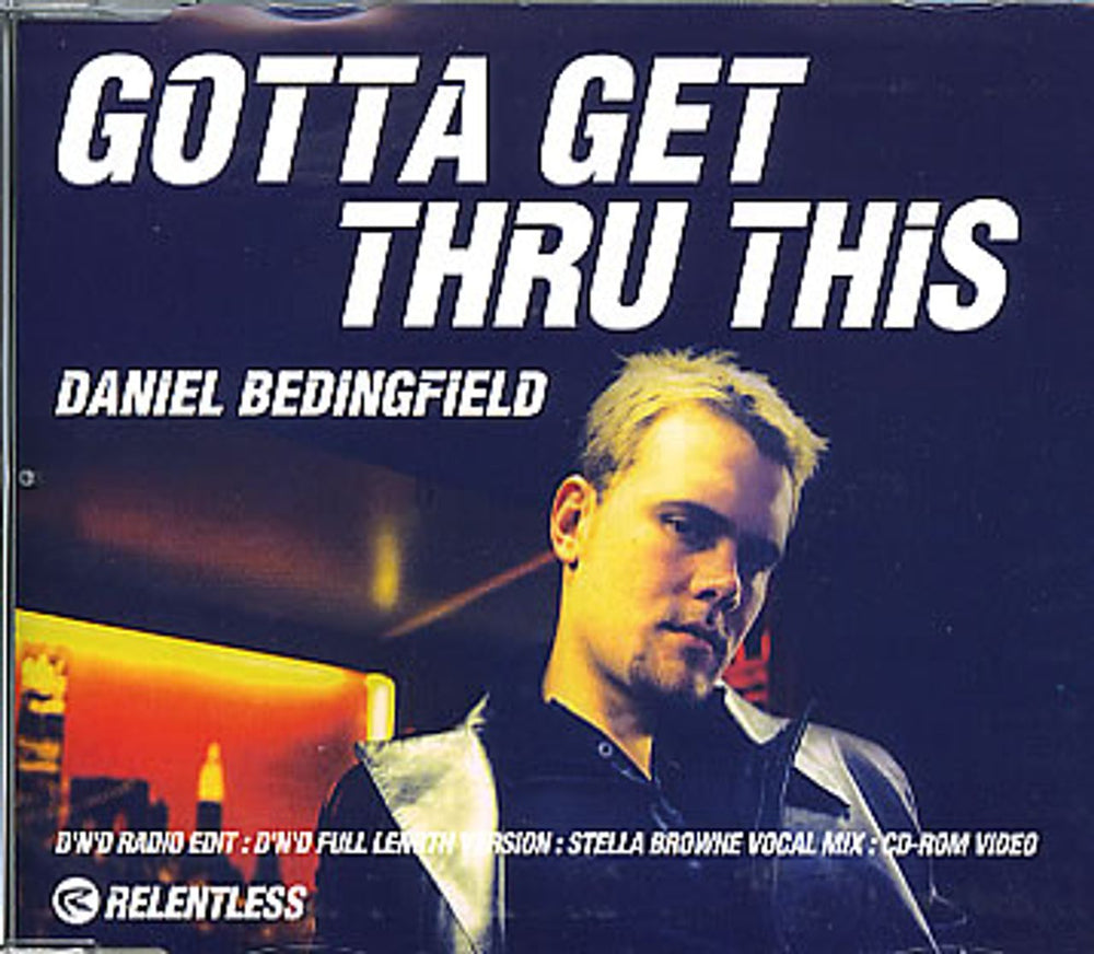 Daniel Bedingfield Gotta Get Thru This UK CD single (CD5 / 5") RELENT27CD