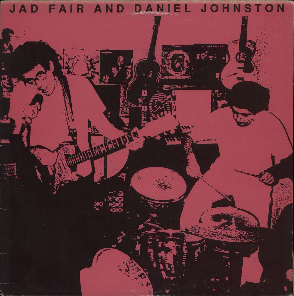 Daniel Johnston Jad Fair And Daniel Johnston US vinyl LP album (LP record) JAD9-1