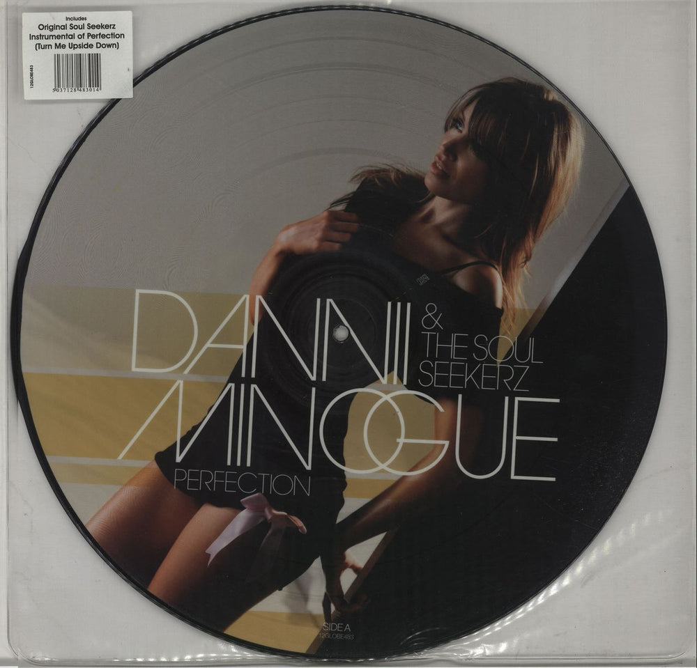 Dannii Minogue Perfection UK 12" vinyl picture disc (12 inch picture record) 12GLOBE483