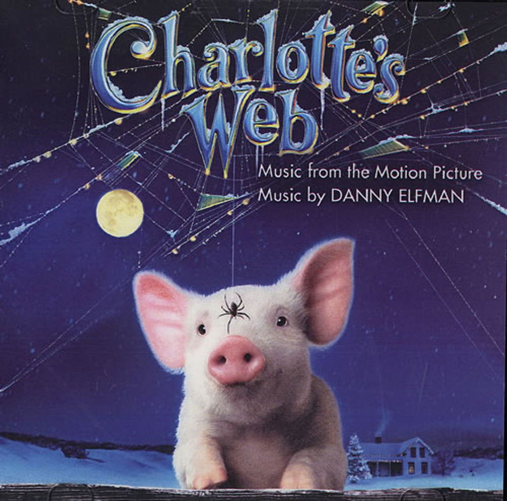 Danny Elfman Charlotte's Web US Promo CD-R acetate CD-R ACETATE