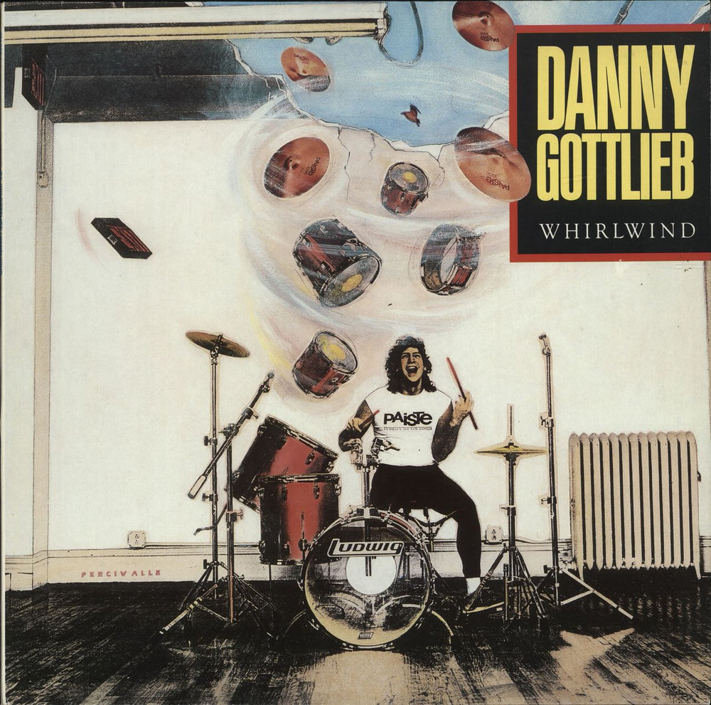 Danny Gottlieb Whirlwind German vinyl LP album (LP record) 781958-1