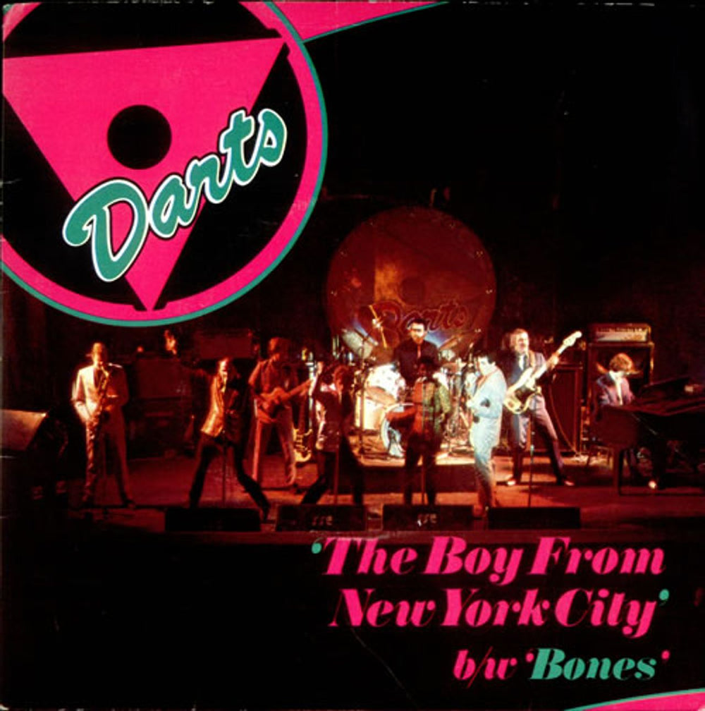 Darts The Boy From New York City + Sleeve UK 7" vinyl single (7 inch record / 45) MAG116