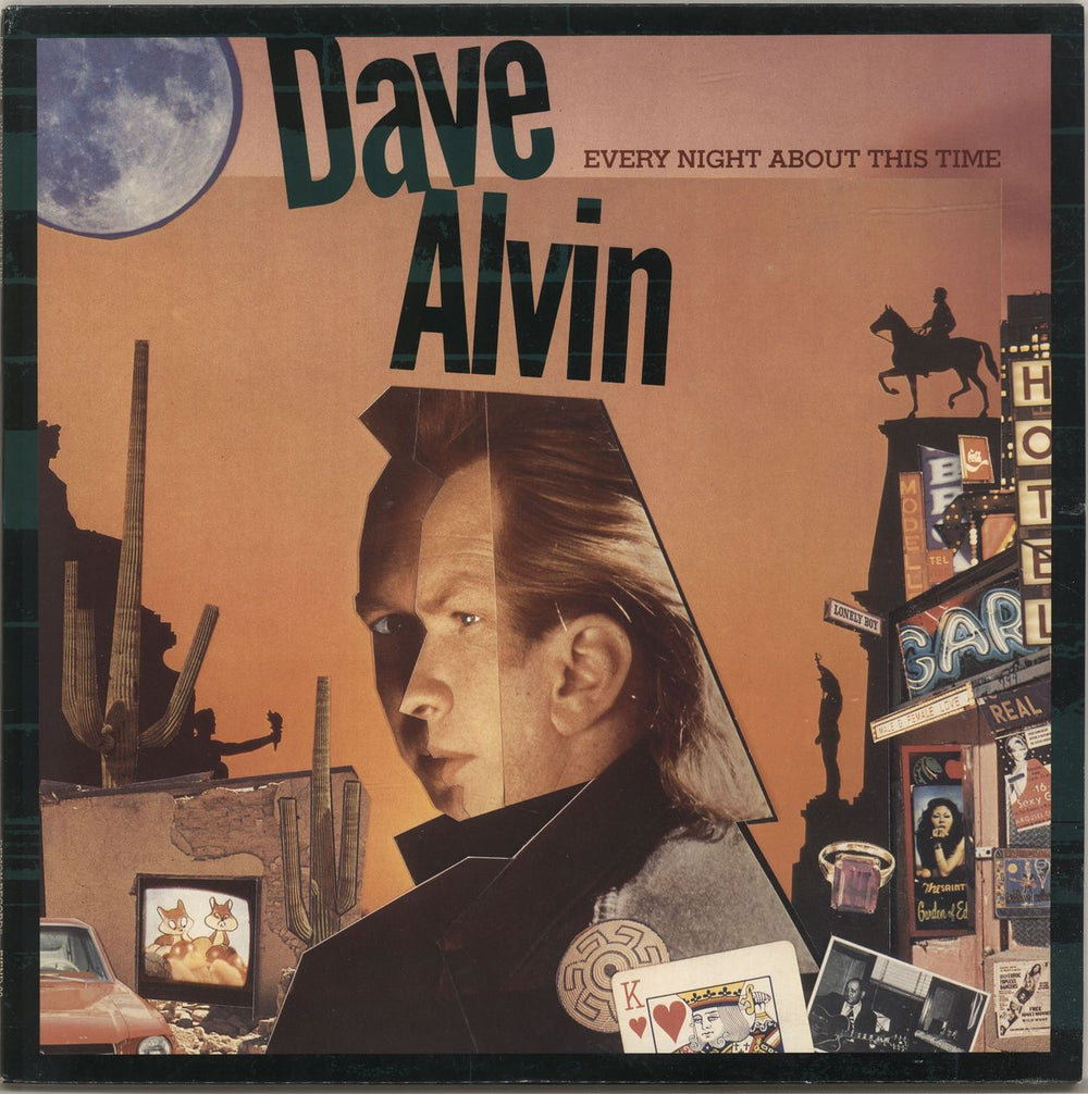 Dave Alvin Every Night About This Time UK vinyl LP album (LP record) FIEND90