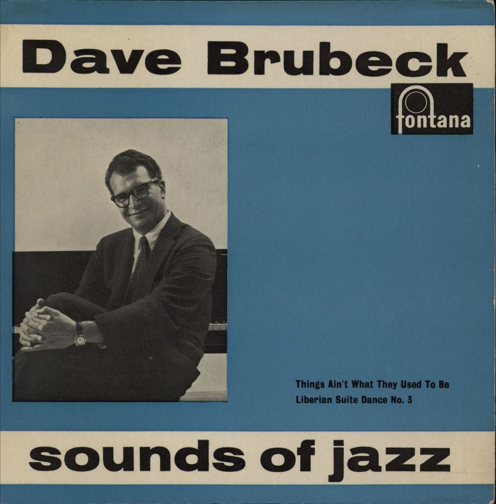 Dave Brubeck Sounds Of Jazz EP UK 7" vinyl single (7 inch record / 45) TFE17245