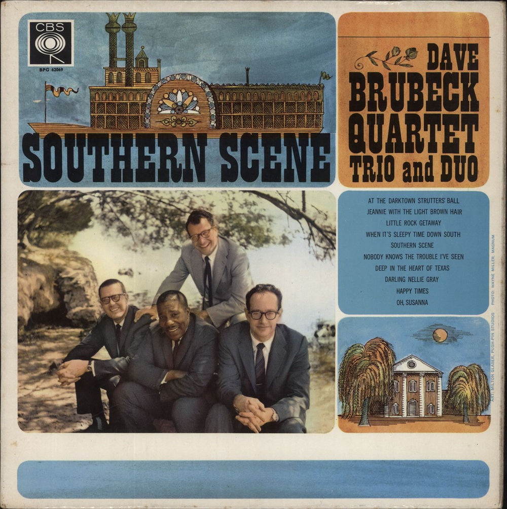 Dave Brubeck Southern Scene UK vinyl LP album (LP record) BPG62069