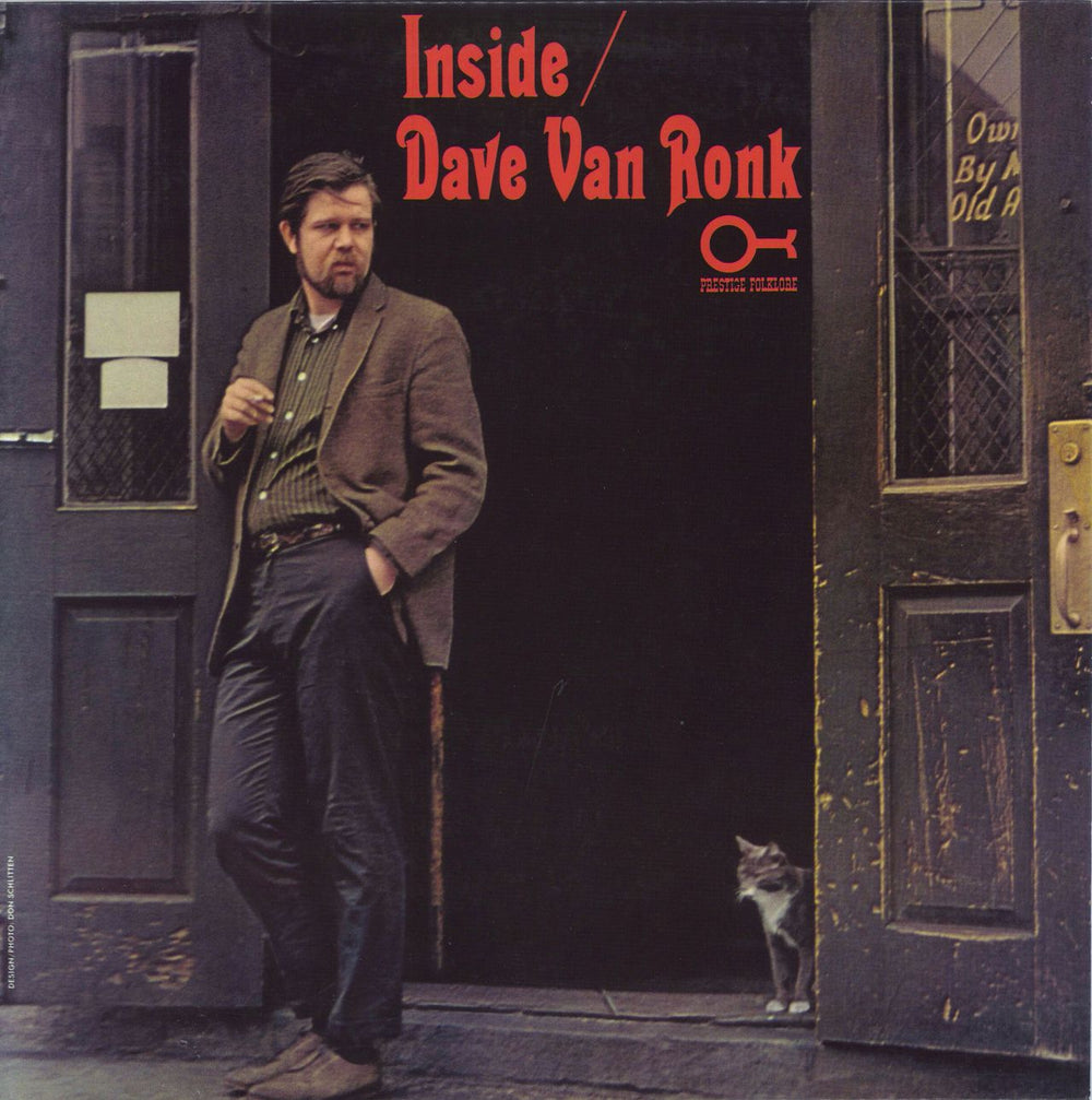 Dave Van Ronk Inside US vinyl LP album (LP record) FL-14025