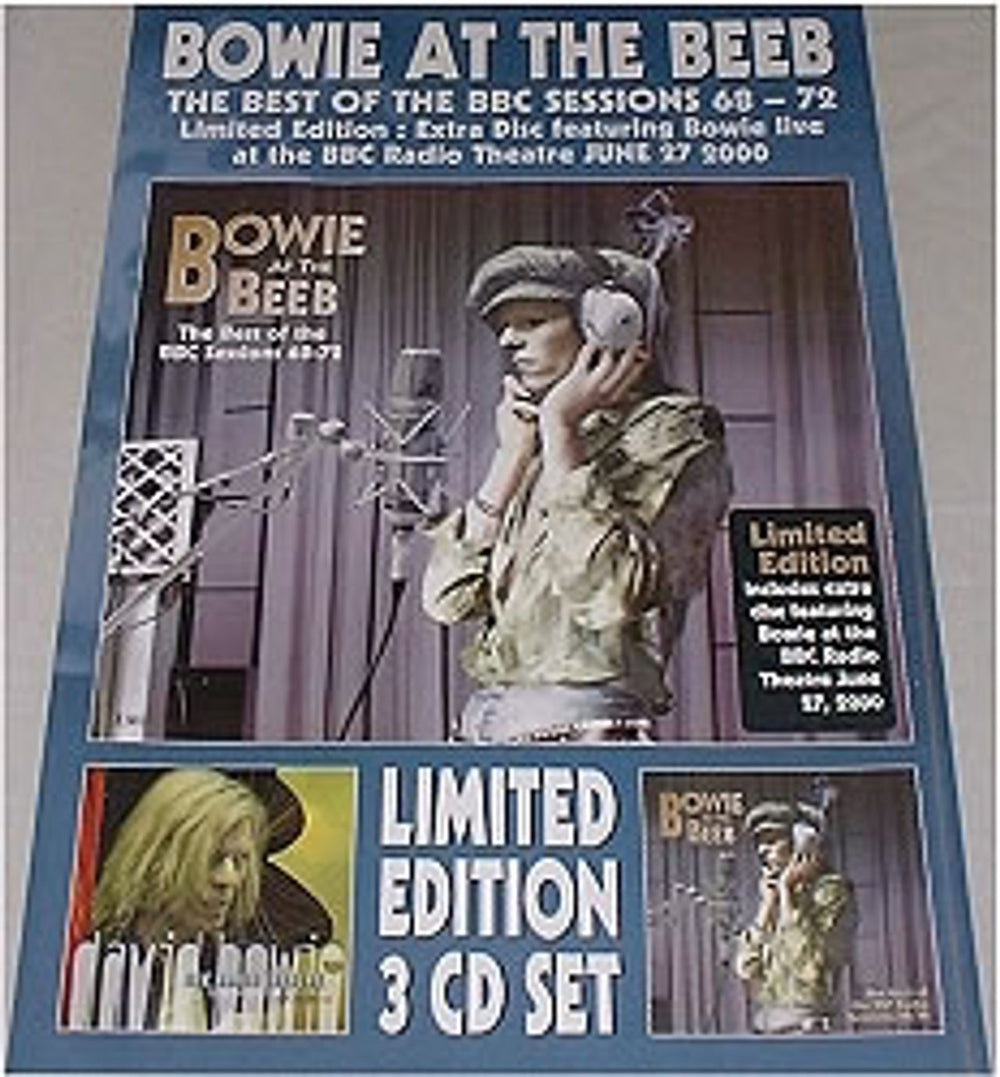 David Bowie Bowie The Beeb UK Promo poster 20 X 30