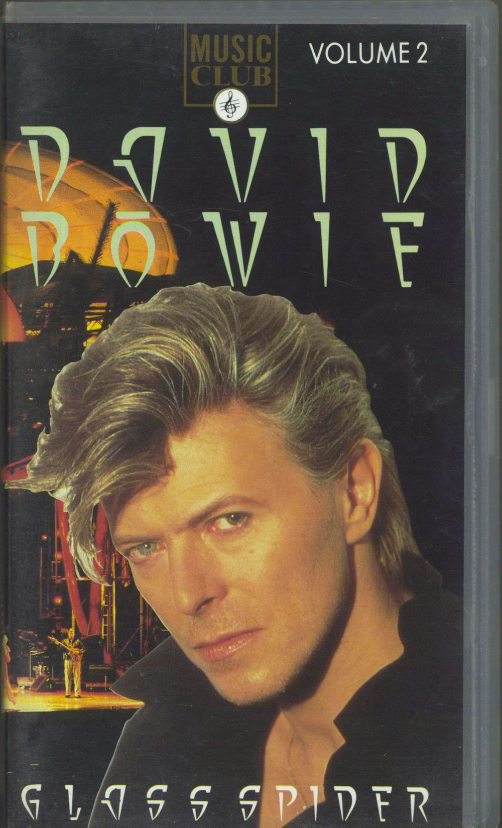 David Bowie Glass Spider - Volume 2 UK video (VHS or PAL or NTSC) MC2040