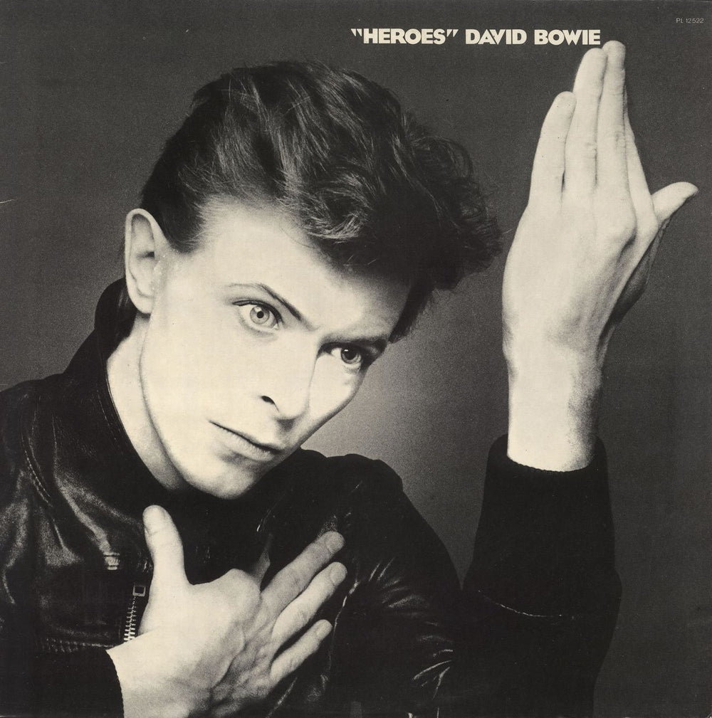 David Bowie Heroes - 1st (A) - Laminated UK vinyl LP album (LP record) PL12522