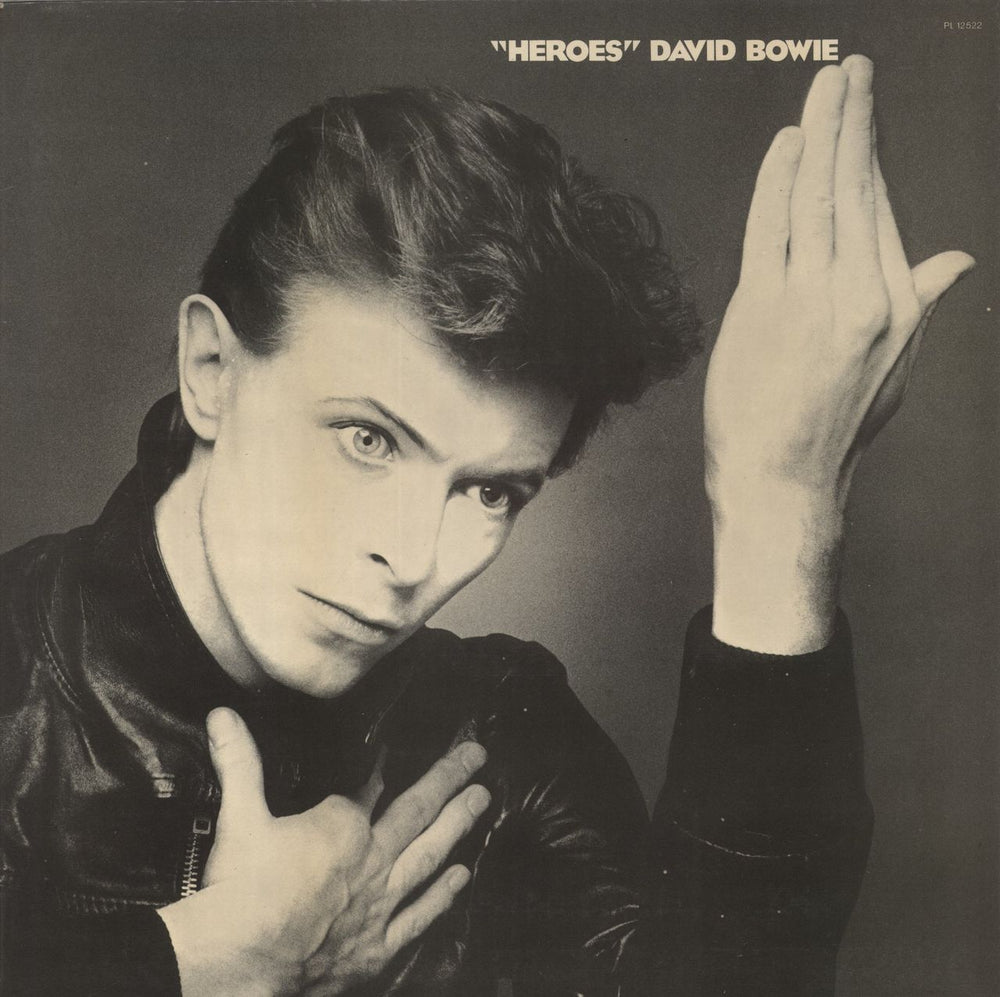 David Bowie Heroes - Glossy Sleeve UK vinyl LP album (LP record) PL12522
