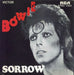 David Bowie Sorrow - 'SPA' issue Portugese 7" vinyl single (7 inch record / 45) APAO-0160