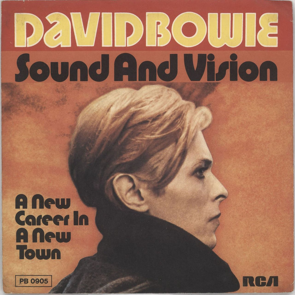 David Bowie Sound And Vision - EX German 7" vinyl single (7 inch record / 45) PB0905